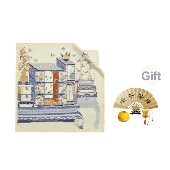 WENSLI Silk Scarves Unisex