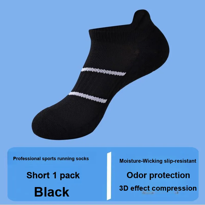 TLXT Running Socks Unisex Students Fitness Comfortable And Breathable, Abrasion Resistant Terry Sole, Couple Same Style-8