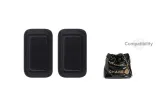 Black Magnetic Clasp 1 Pair
