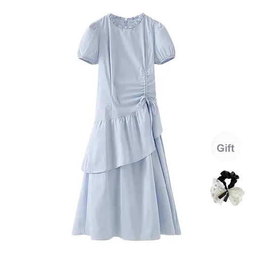 TUSHIFEI Short Sleeved Dress Women's