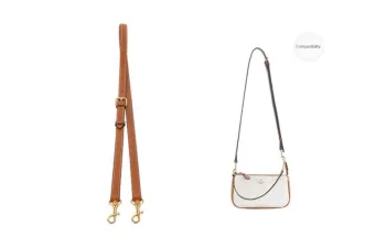 Lan Bao Fan Artificial Leather Bag Replacement Chain Strap Women's Toffee Gold