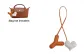 Y Letter Brown (44cm)