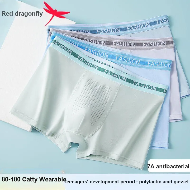 RED DRAGONFLY Cotton Panties Men's Combination Gift Box Set-1