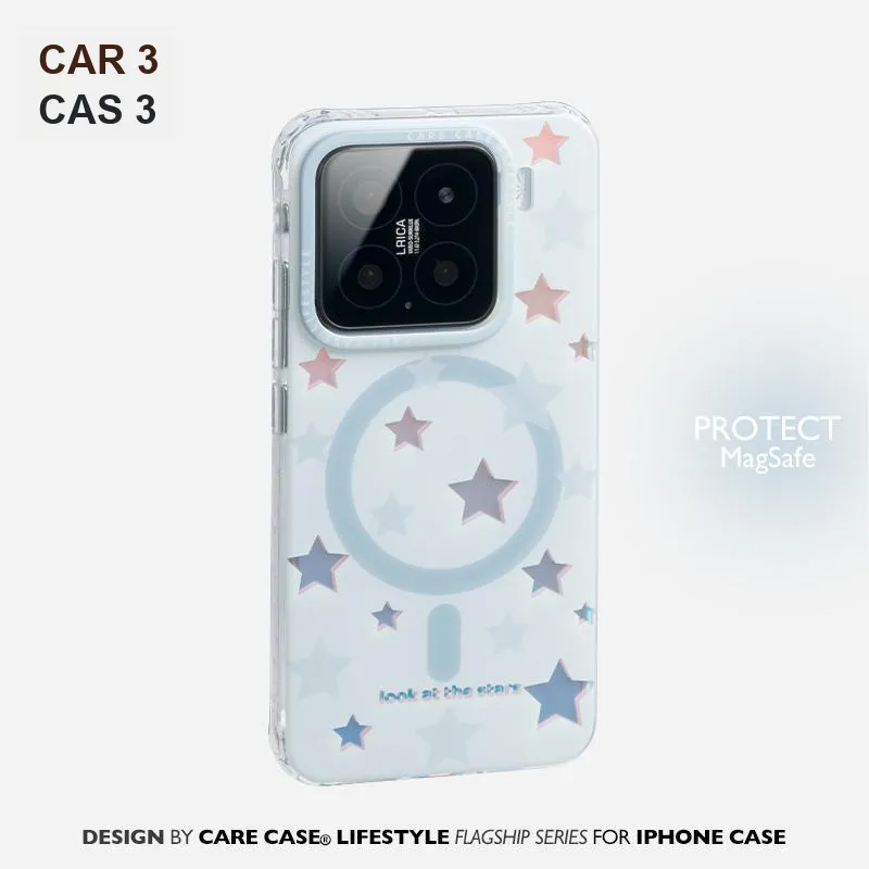 CARECASE TPU Material Creative Print Collection Magnetic Phone Case Compatibility With Xiaomi 15/15 Pro-7
