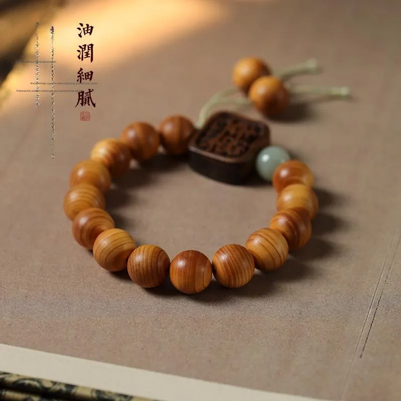 HANCANG Thuja Single Wrap Beaded Bracelet Unisex-8