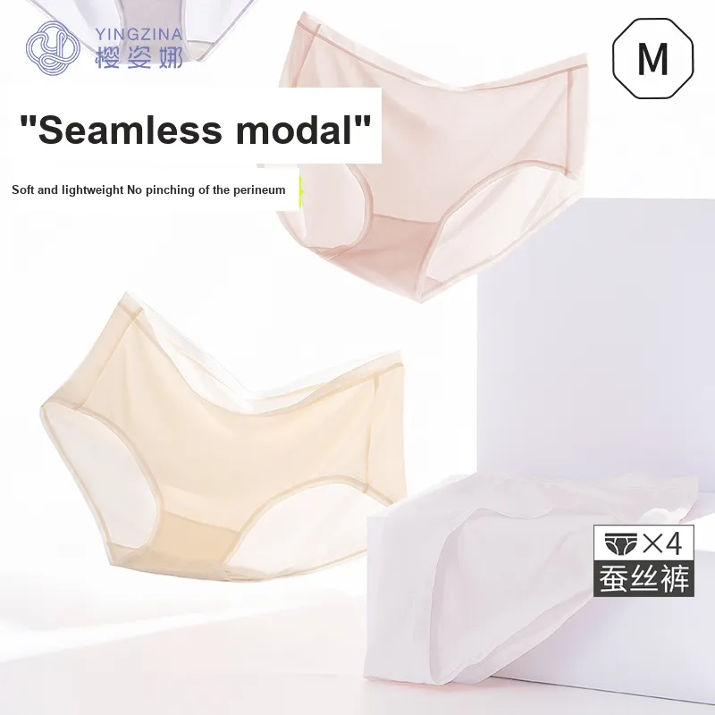 Yingzina Underpants Women's 4 Pack-2