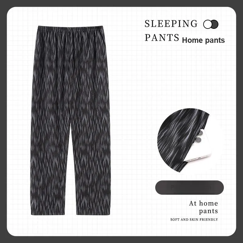MADALLO Pajama Pants Men's Black-1