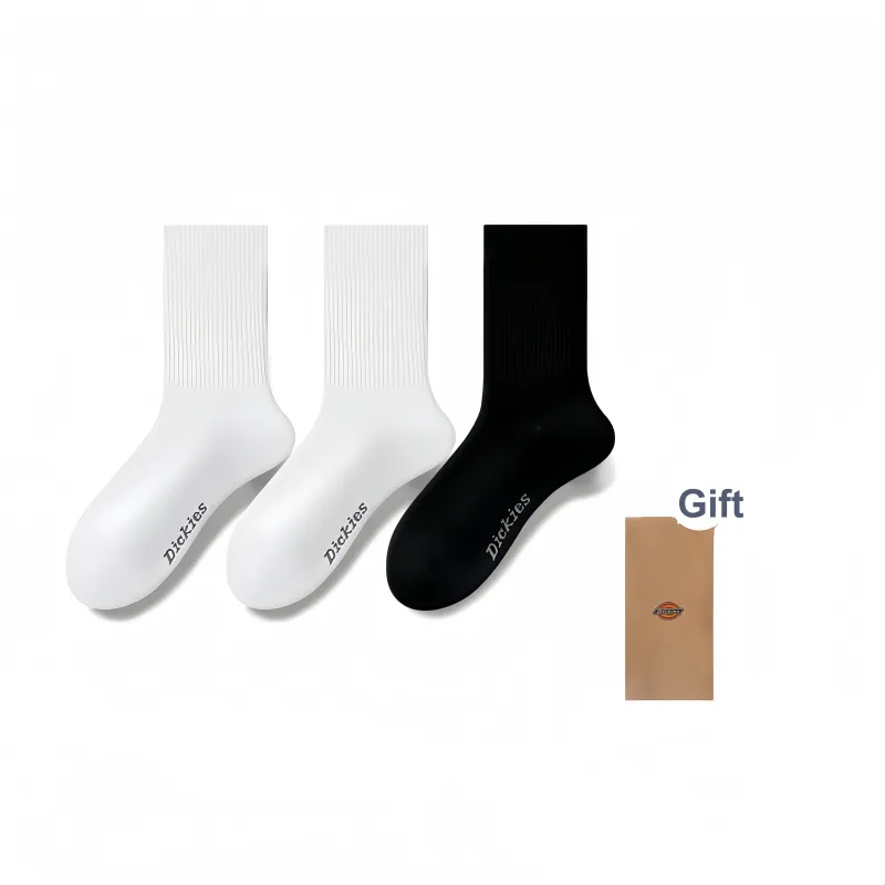 Dickies Knee High Socks Unisex Shopping Bag Combo Set-25