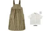 Army Green (Comes with Short-Sleeved Shirt)