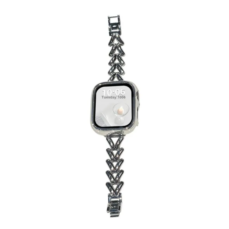 Miss Wrist Apple Compatibility Watch Band 135 200mm Metal-4