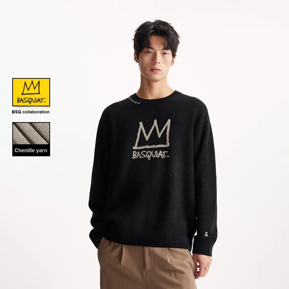 JACK JONES· JACK JONES Jack Jones x Basquiat Свитер Мужской