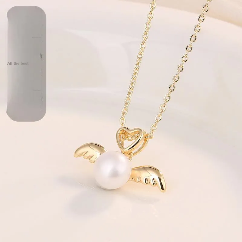 Taste The Color Pearl Necklaces Women's-1