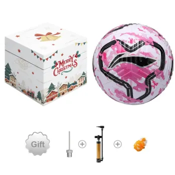 LiNing Size 5 Soccer TPU Machine Stitched Soccer Ball Unisex Rose Red