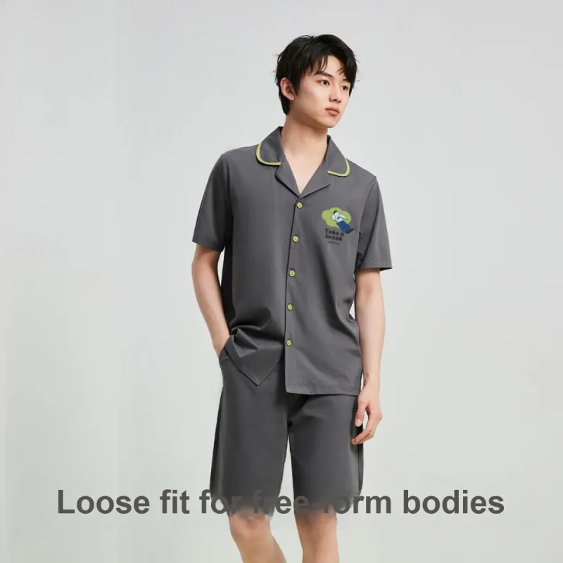 YOUKESHU Pajama Set Unisex Shopping Bag-15