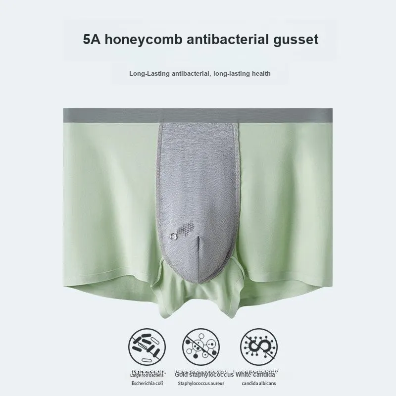 Qiao Ni Tong Underpants Men's 4 Pack-2