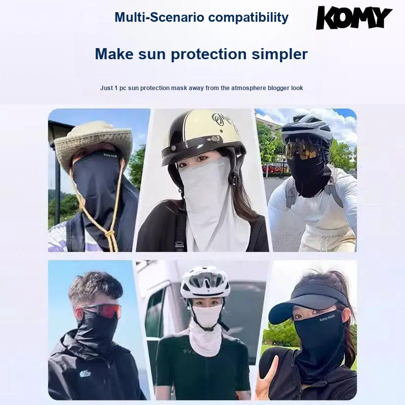 KOMY Polyamide Sun Protection Masks Unisex-2