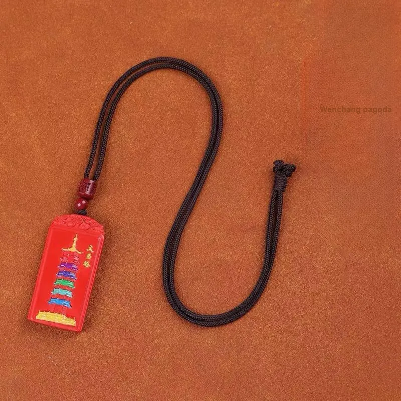 Sima Is Ethereal Cinnabar Pendants Unisex-6