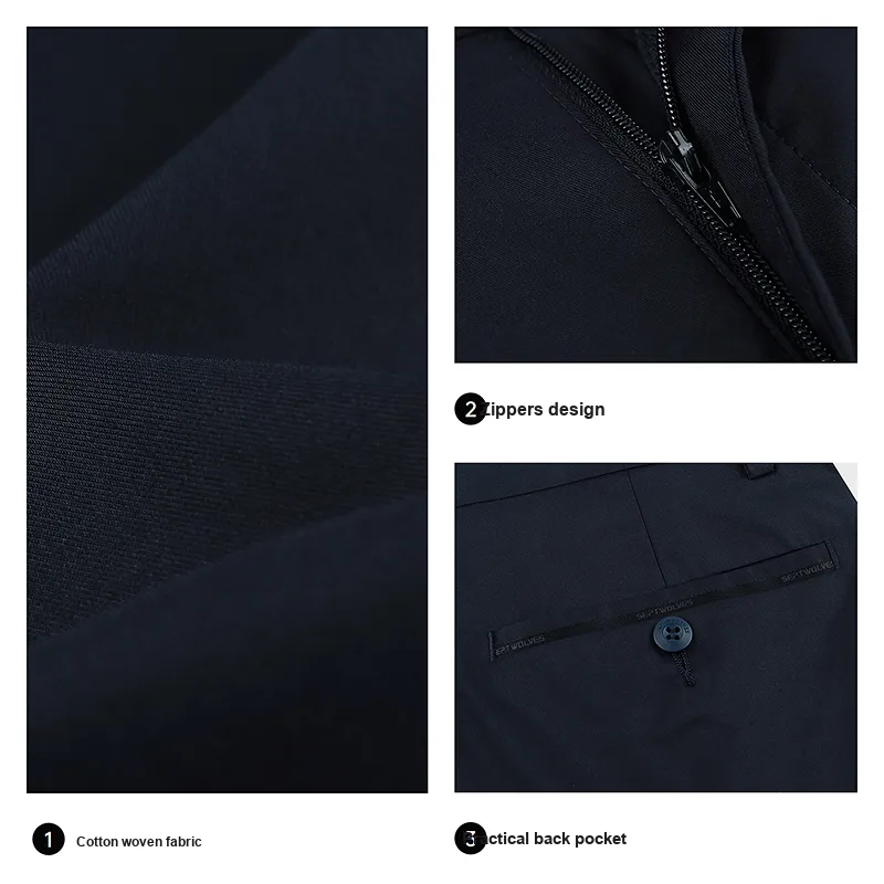SEPTWOLVES Casual Pants Unisex-11