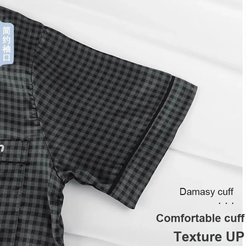 QIAOYUN Men Pajama Sets-2
