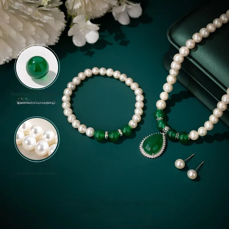 Mofei Pearl Necklaces Women's-3