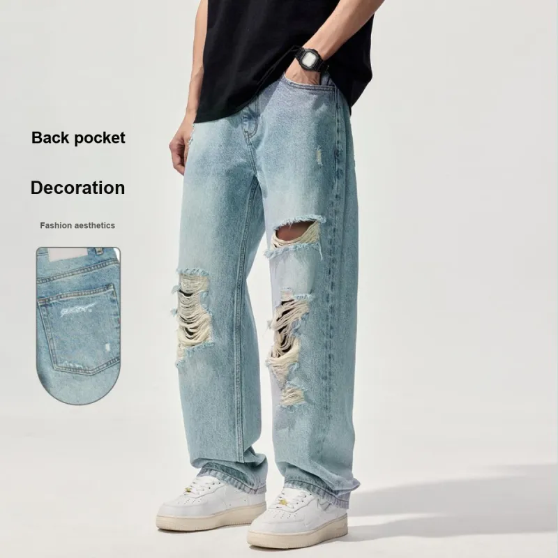 Fingercroxx Jeans Unisex Blue-2