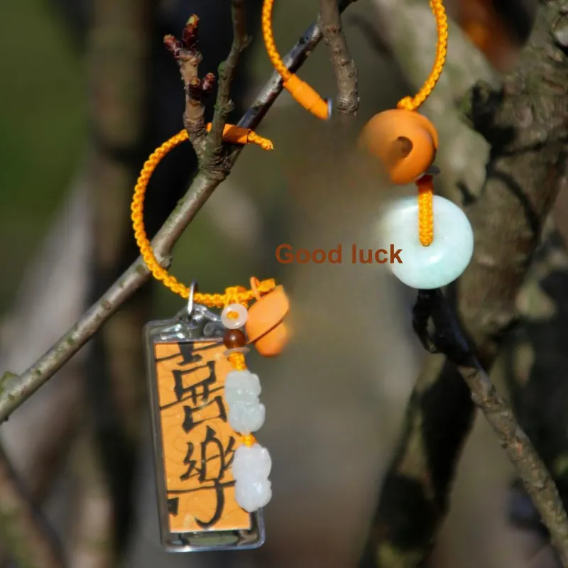 South Asia Bean Type Jadeite Pendants Unisex-11