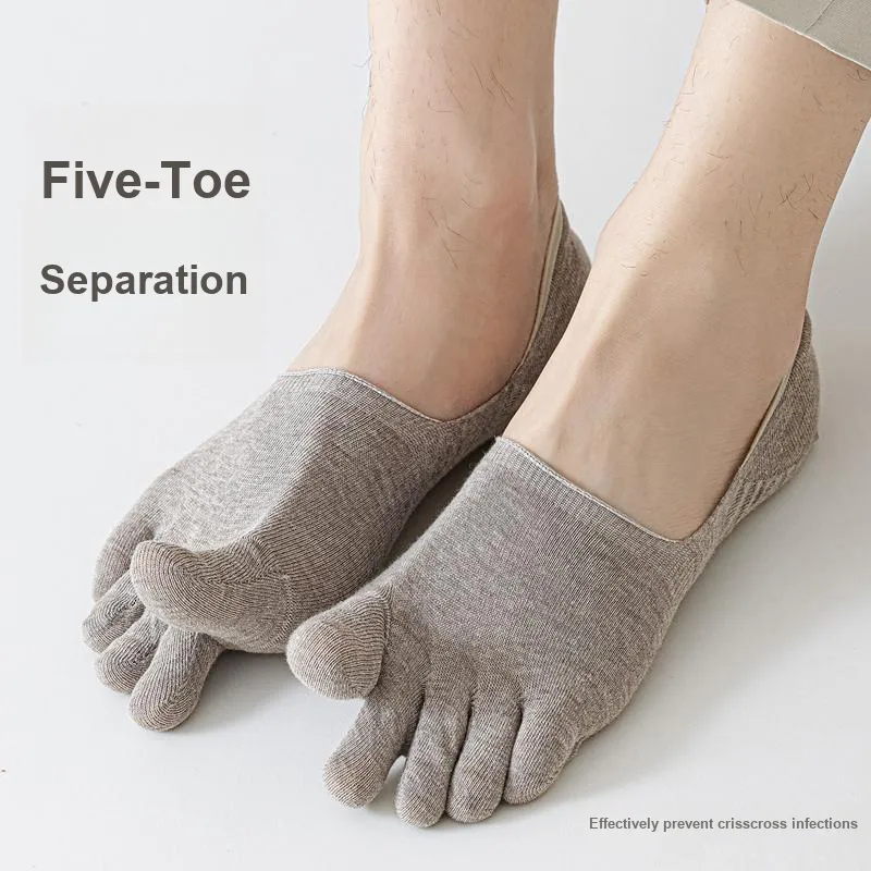JIAZINI No Show Socks Men's 3 Pack-1
