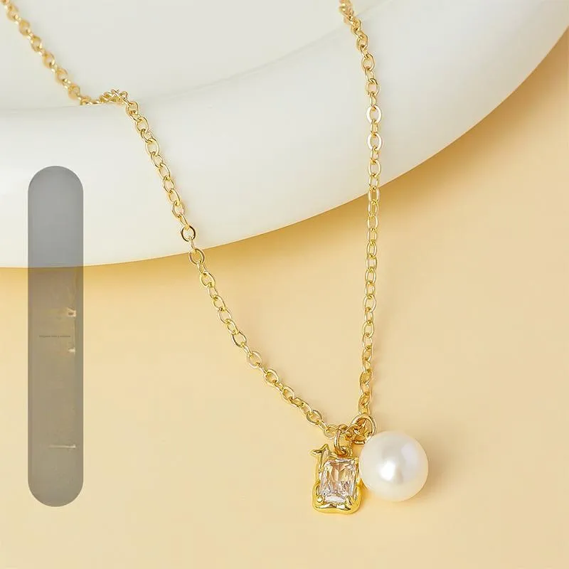 Taste The Color Pearl Necklaces Women's-1