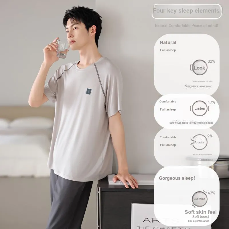 Nodos Shield Men Pajama Sets-1