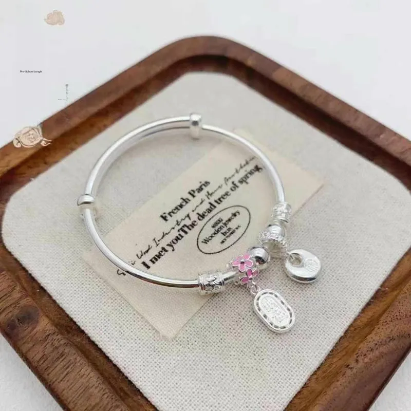 NSAOT 999 Fine Silver Bangles Kids'-2