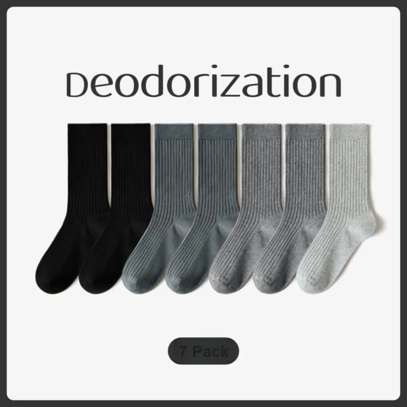 Caramella Knee High Socks Men's 7 Pack-21