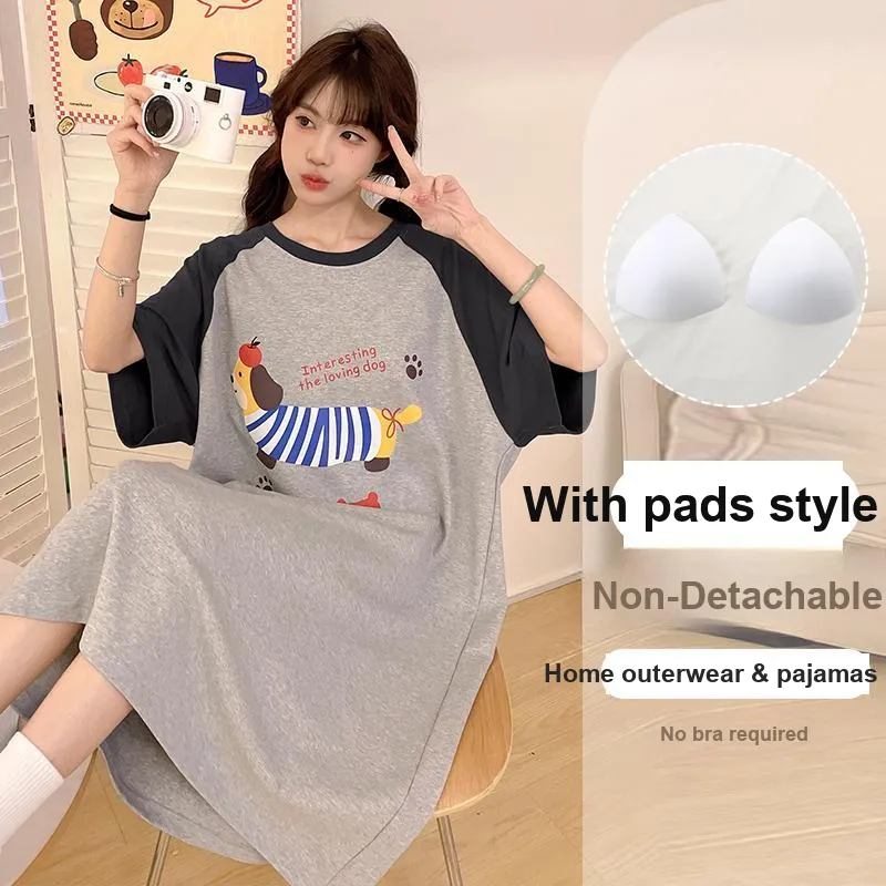 OUSHIBO Nightgown Women's Image Color-3