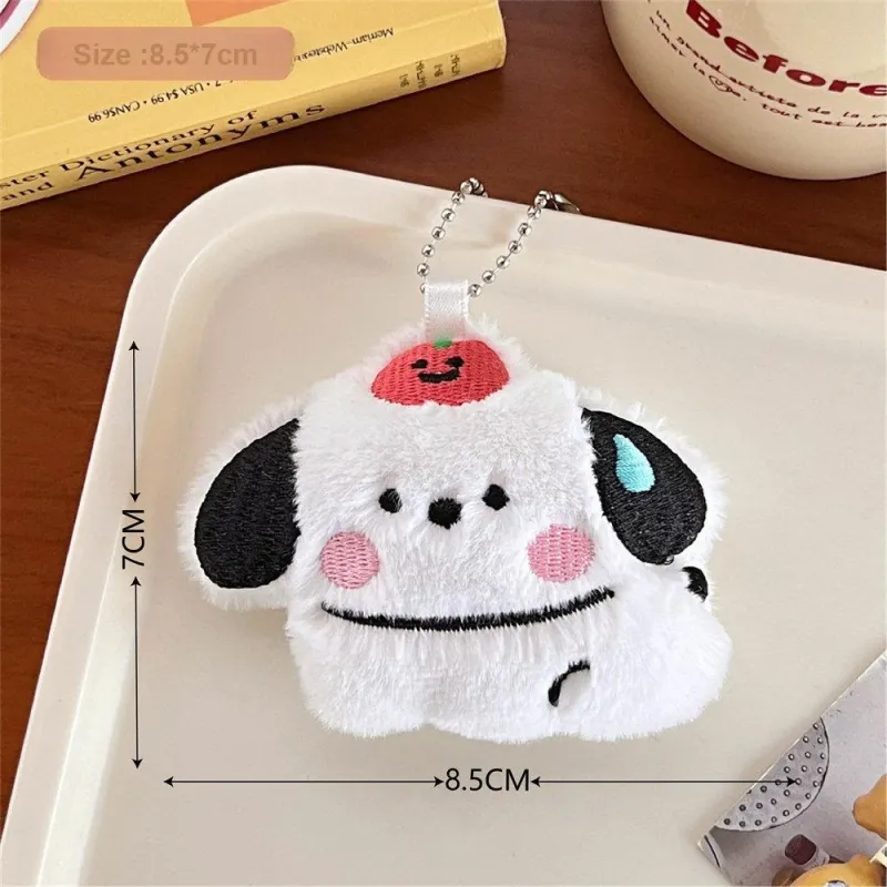 Yi Bu Kang Plush Pendants Unisex-5