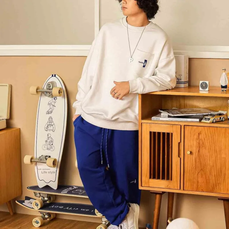 Nautica White Sail Nautica X POPBOY Sweatshirts Unisex-6