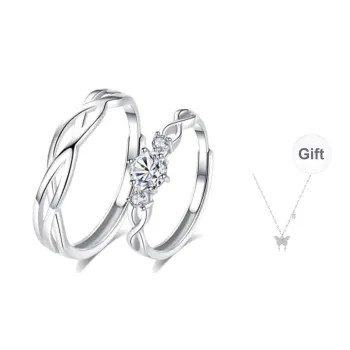 MISS TOOYA S999 Fine Silver Rings Unisex
