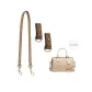 Milk Tea Abrasion-Resistant Buckle+1.1cm Wide Strap 65cm