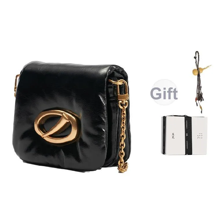 SUPERMERCY Top Grain Grained Cow Leather Soft Cream Puff Shoulder Bag Crossbody Bag Small Size Women's Multicolor