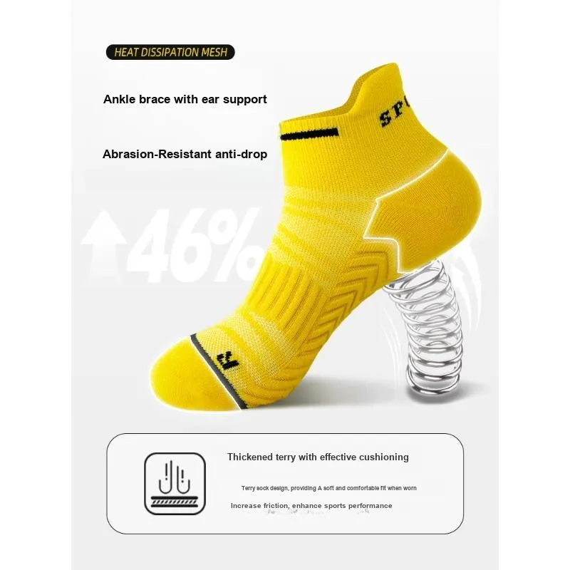 SALOATO Basketball Socks Unisex 5 Pack-39