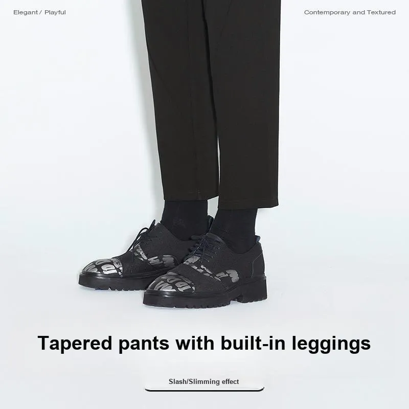 CROQUIS Suit Trousers Unisex 001 Jet Black-2