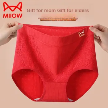 MIIOW Trend Party Series Underpants Women's Shopping Bag 3 Pack