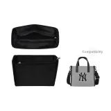 MLB Black Flannelette Liner[Compatibility: Large Logo Small Tote]