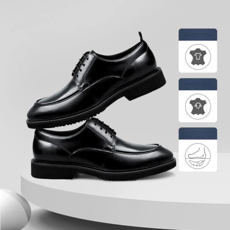 GOLDLION Dress Shoes Men's Black-6