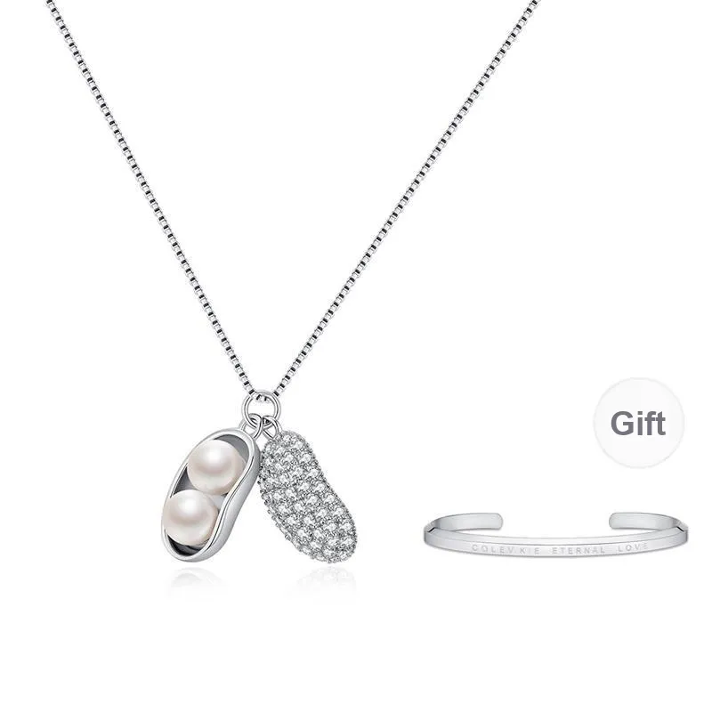 Colev Kie S925 Silver Necklaces Women's-0
