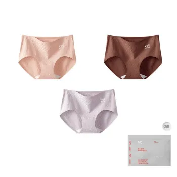 MIIOW Trend Party Series Underpants Women's Shopping Bag 3 Pack