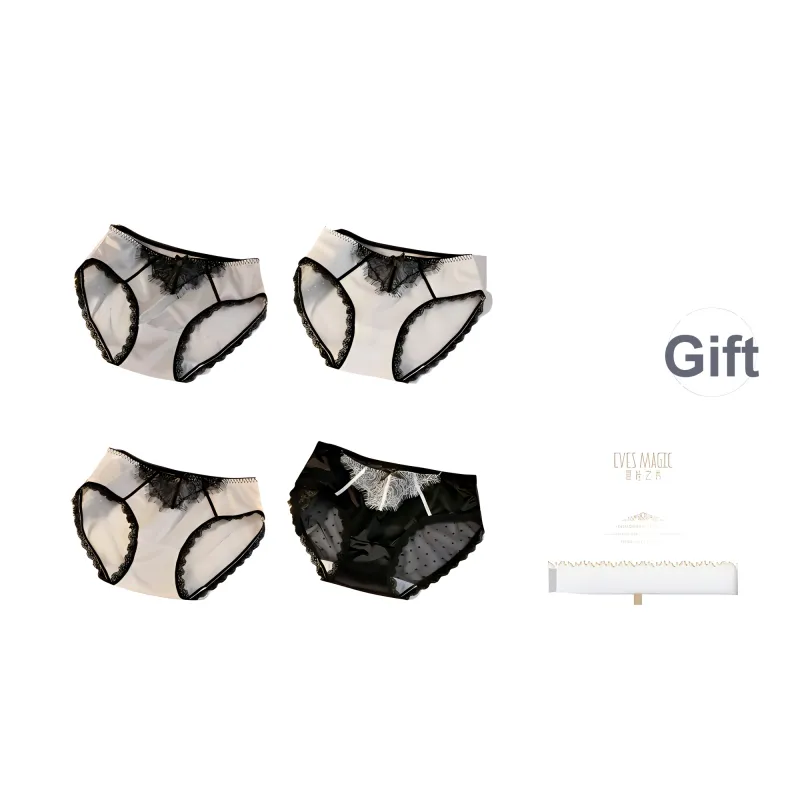 XIA.WA.ZHI.XIU Underpants Women's Box 4 Pack-0