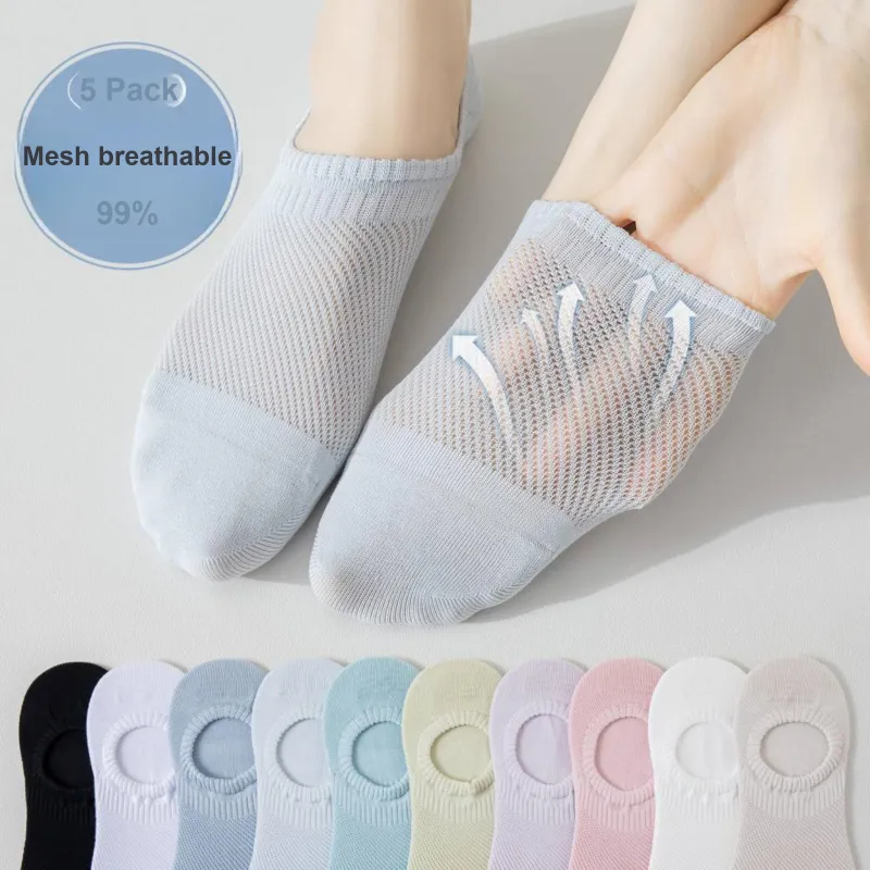 XXLLG No-Show Socks Women's 4 Pack-1