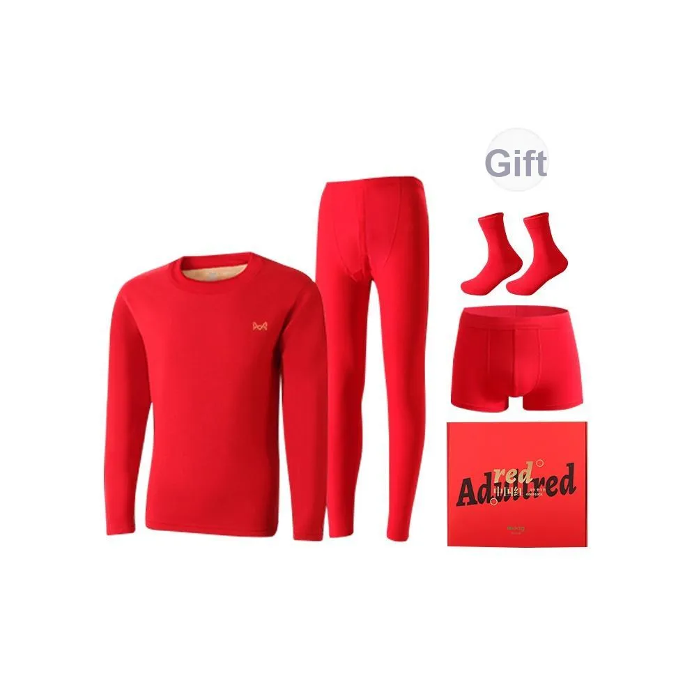 MIIOW Thermal Set Men's Gift Box Set Red