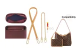 [Mother-Daughter Clothing Sets]Mother Medium Size Fleece Liner+Daughter Bag Underarm Leather Strap Modified