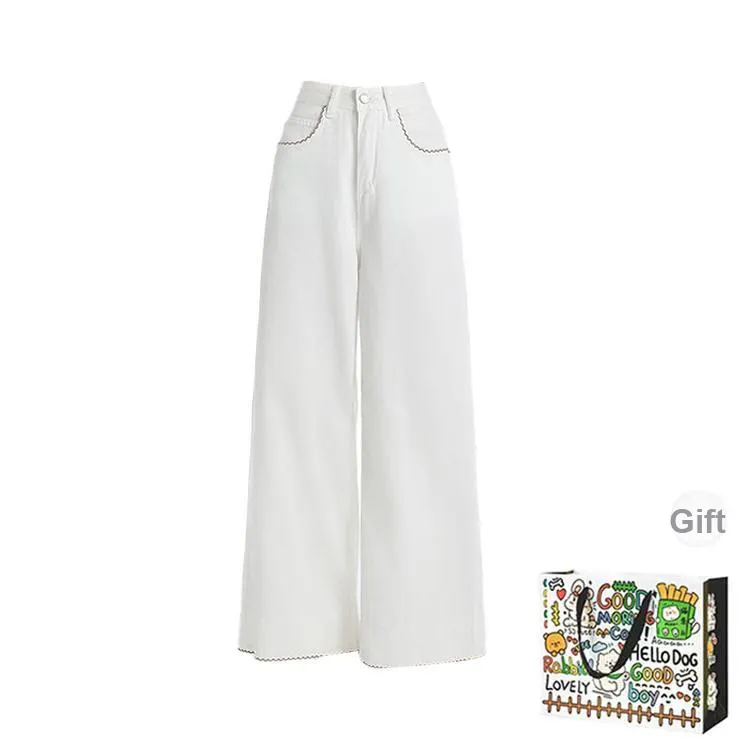 OURUOKE Jeans Women's-9