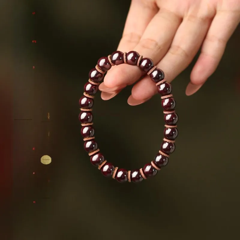 Phoenix Nirvana Original Mine Cinnabar Bracelets Women's Vermilion-1